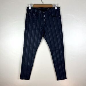 AG Adriano Goldschmied NWOT The Farrah Skinny Ankle high rise black jeans 29R